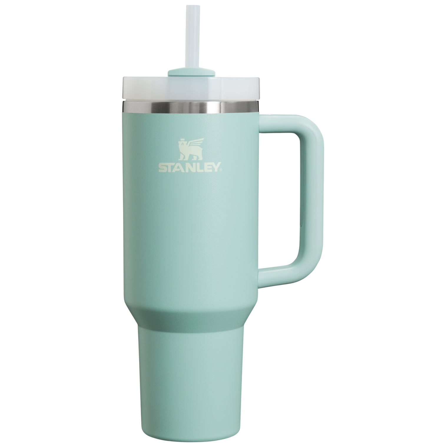 Splash-Resistant FlowState The Quencher H2.0 Flowstate Tumbler  | Stanley Create D332L - 40oz Large Capacity Car-Cup Friendly Quencher Detail
