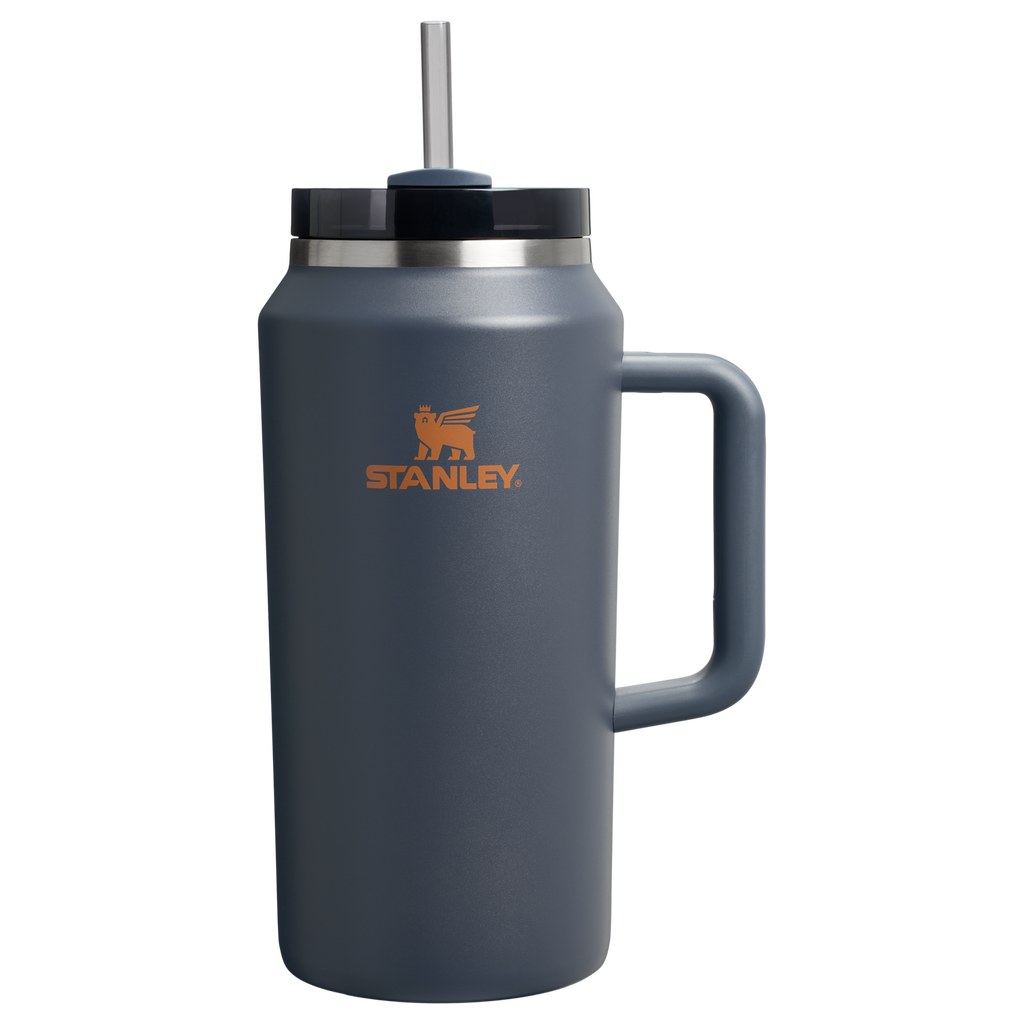 Splash-Resistant FlowState The Quencher H2.0 Flowstate Tumbler D365U - 40oz Large Capacity Car-Cup Friendly Quencher - Twilight