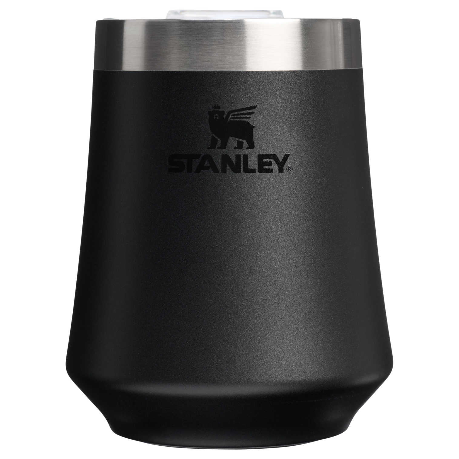 Elegant Stemless The Reserve Wine Tumbler D125V - Reserve Collection Stainless Steel Whiskey Cup - Black 2.0