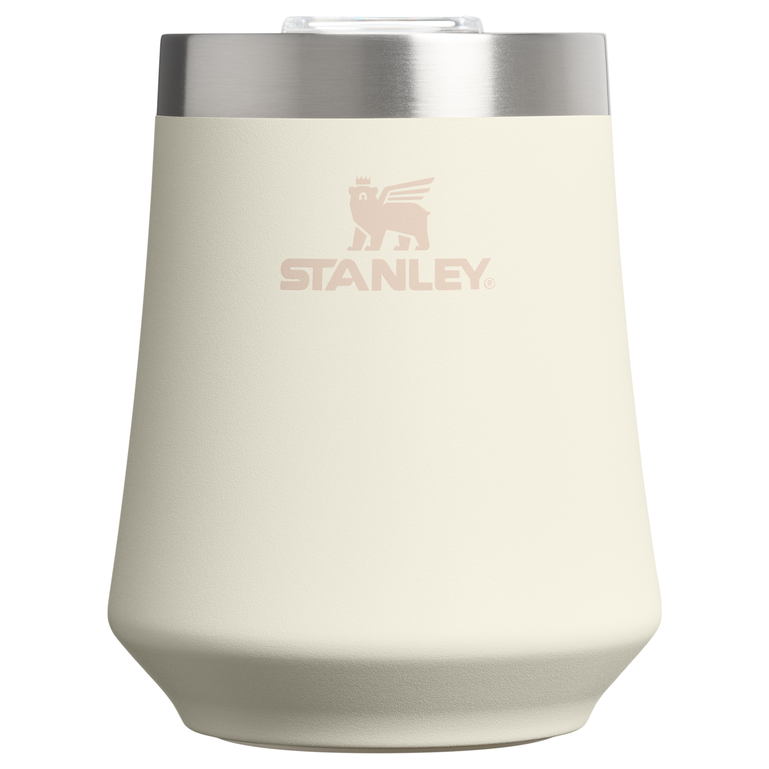 Vacuum Insulated Wine The Reserve Wine Tumbler | Stanley Create D302P - Elegant Stemless Vacuum Insulated Wine Tumbler - Cream