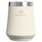 Elegant Stemless The Reserve Wine Tumbler D125V - Reserve Collection Stainless Steel Whiskey Cup - Cream