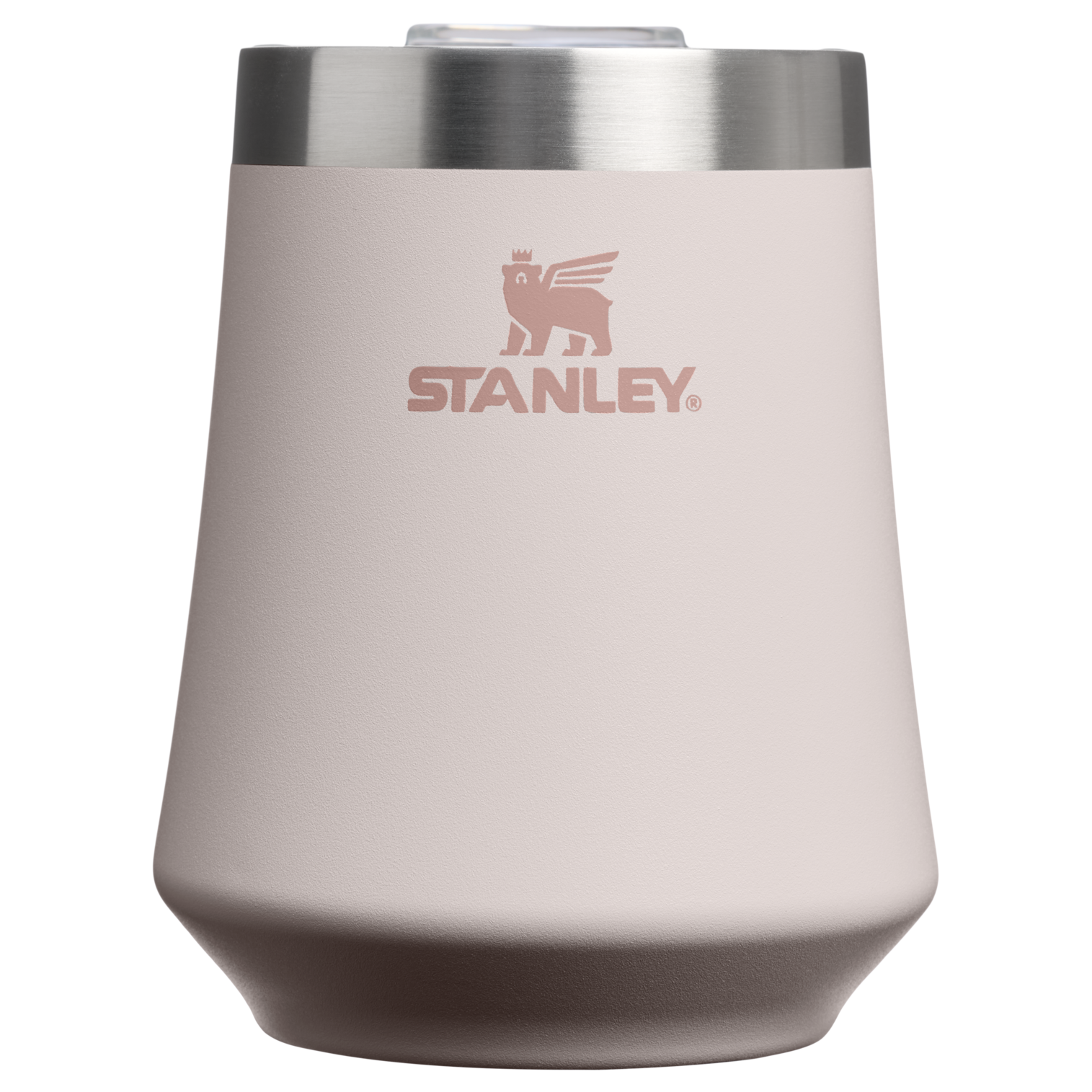 Vacuum Insulated Wine The Reserve Wine Tumbler | Stanley Create D302P - Elegant Stemless Vacuum Insulated Wine Tumbler - Rose Quartz