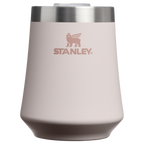 Elegant Stemless The Reserve Wine Tumbler D125V - Reserve Collection Stainless Steel Whiskey Cup - Rose Quartz