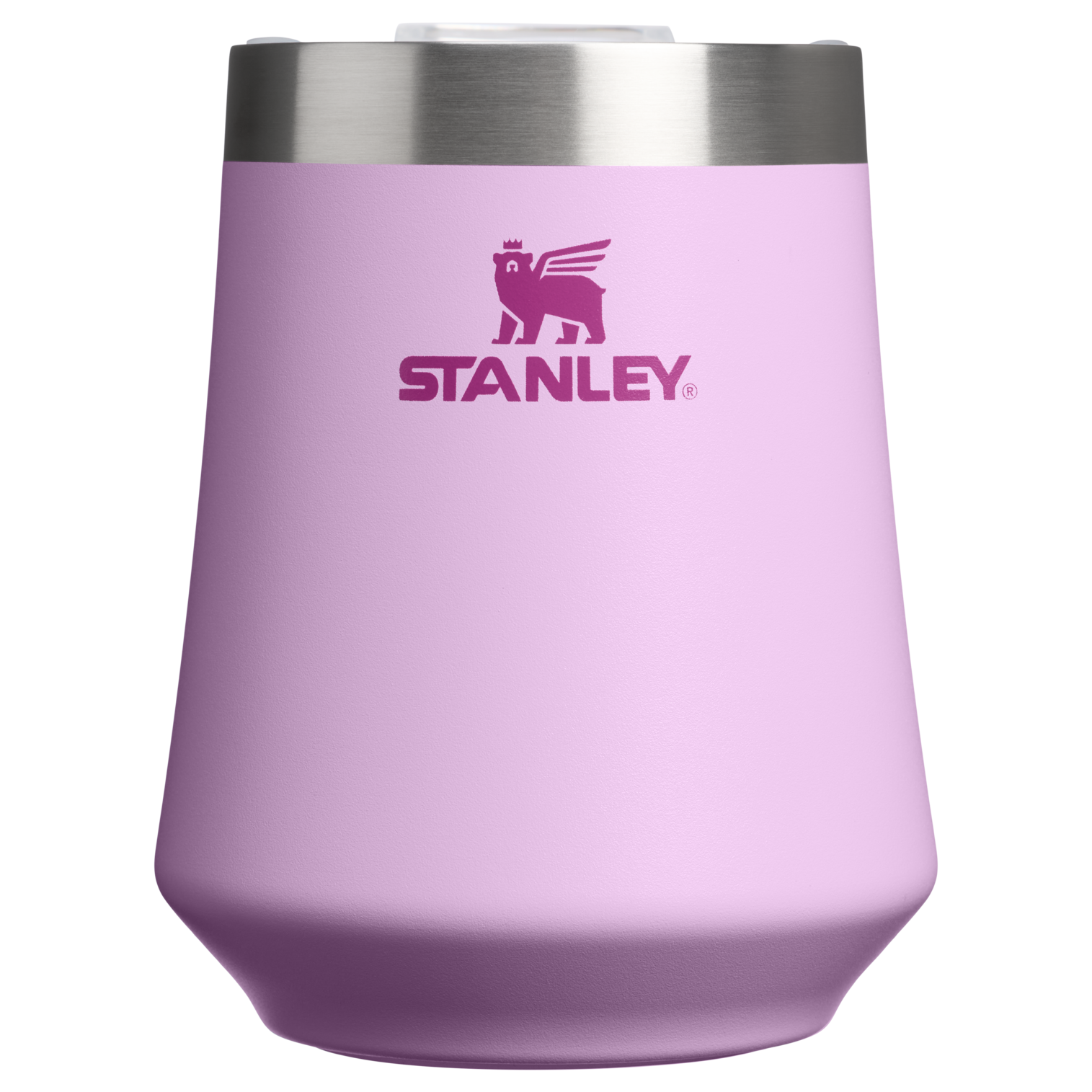 Elegant Stemless The Reserve Wine Tumbler D125V - Reserve Collection Stainless Steel Whiskey Cup - Soft Orchid
