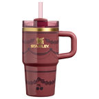 Insulated Travel The Valentine’s Day Quencher H2.0  Flowstate Tumbler D234X - Double-Wall Vacuum Insulated Travel Tumbler with Straw - Red Velvet Cake