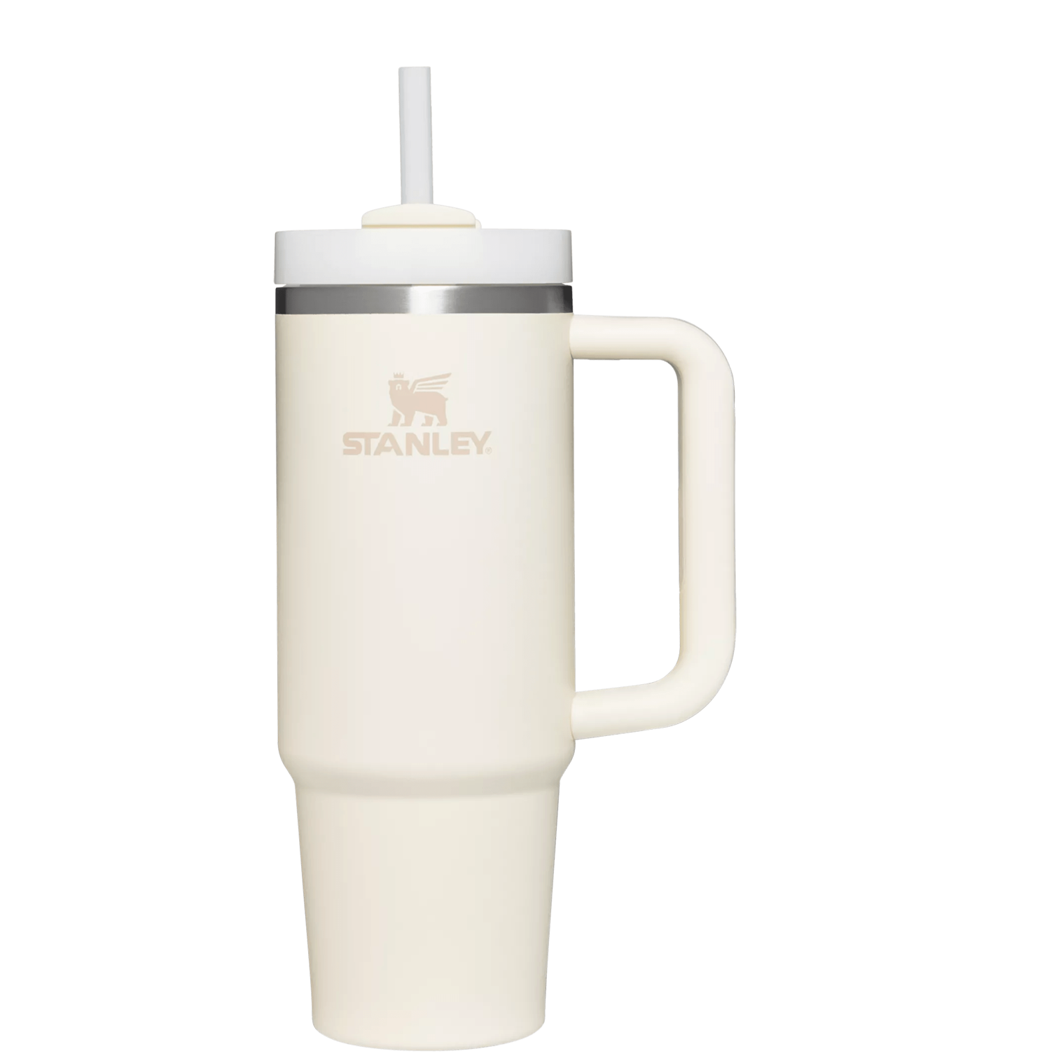 Insulated Travel The Quencher H2.0 Flowstate Tumbler | Stanley Create D331C - FlowState 3-Position Lid Insulated Travel Mug - Cream